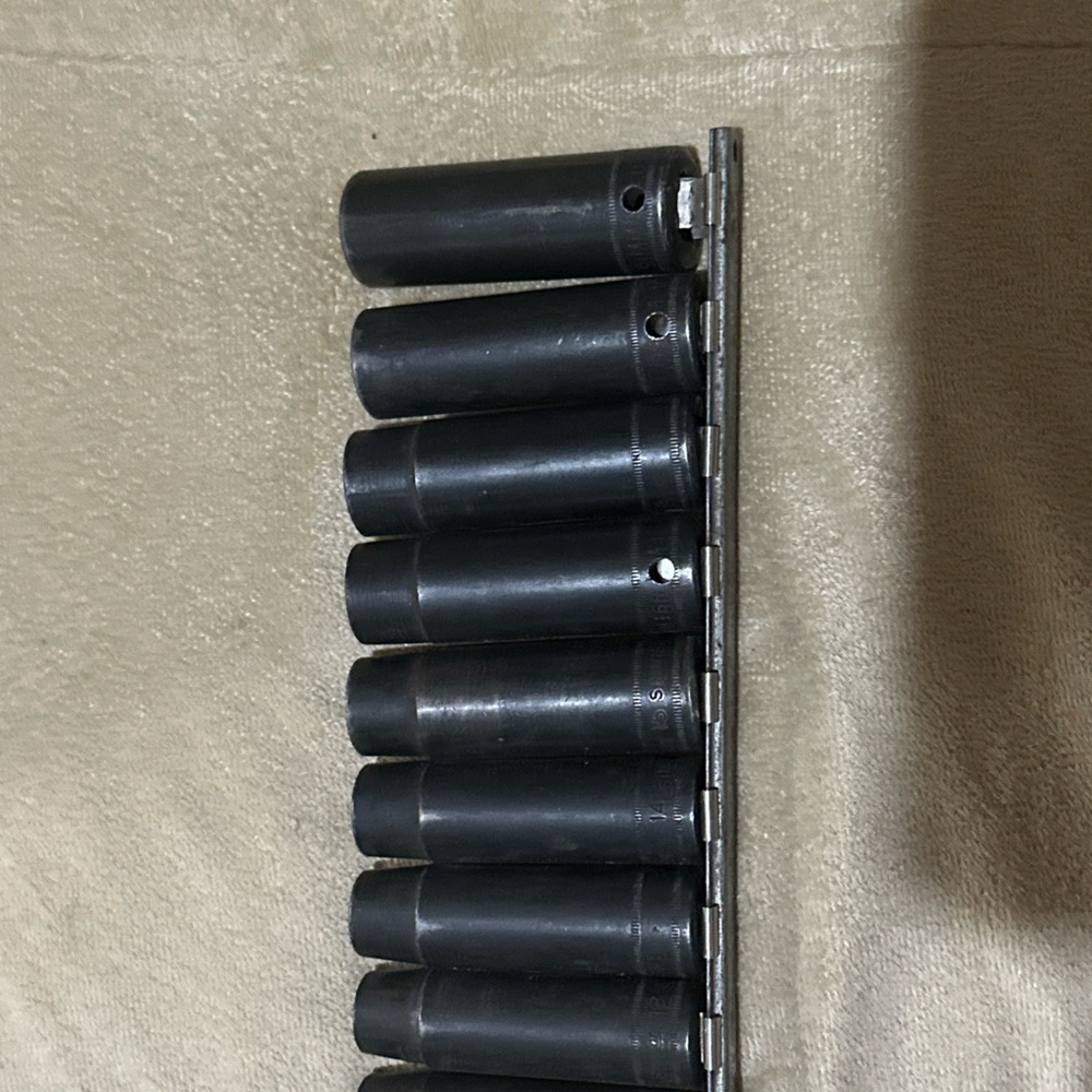Snap on Black Socket Set metric